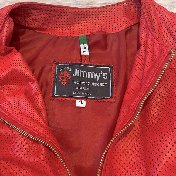 Genuine Leather bomber jacket - Picture 4 of 5